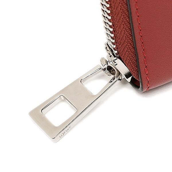 LOEWE スーパーコピー 財布 AROUND WALLET BRICK RED 8071305